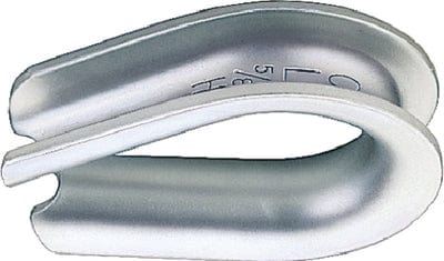 Crosby Extra Heavy Wire Rope Galvanized Thimble: 3/4"