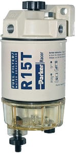 Racor 10 Micron Diesel Spin-On Fuel/Water Seperator: 15 GPH