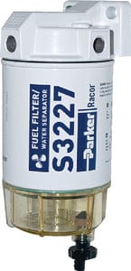 Racor 10 Micron Gas Spin-On Fuel/Water Seperator With Clear Bowl for Outboards