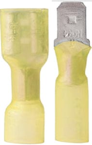 Ancor 320999 Marine Grade<sup>®</sup> Heat Shrink Disconnects: 12-10 Male: Yellow: 100/pk