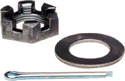Dexter<sup>®</sup> Nut/Washer/Cotter Pin for Axle Spindles