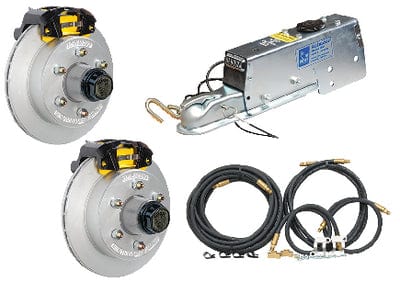 Dexter<sup>®</sup> 10" Eliminator Vented Disc Brakes W/Vortex Hubs - Complete Kit: 5 Studs