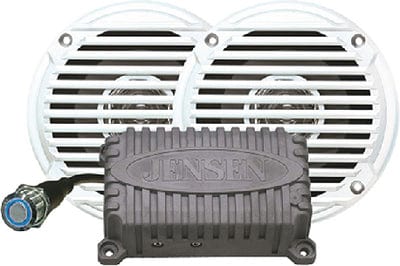Jensen DPM50 2-Channel Bluetooth<sup>®</sup> Amp w/5" Speakers