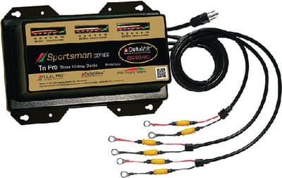 Dual Pro SS4AUTO Sportsman Series Autoprofile Battery Charger: 40A: 4 Banks