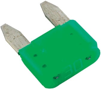 Blue Sea 5274 ATM<sup>®</sup> Mini Blade Fuse: 30 Amp: Green: 2/pk