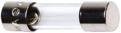 Blue Sea 5275 GMA<sup>®</sup> and AGA<sup>®</sup> Mini Glass Tube Fuse: 20 Amp: 5/pk