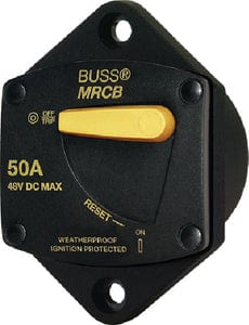 Blue Sea Systems 7044 187 Series DC Circuit Breaker - Panel Mount: 100 Amps