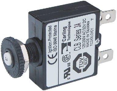 Circut Breaker 3Amp Push