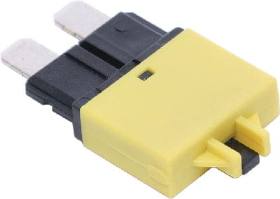 Blue Sea 7066 ATO/ATC-Style Low Profile Circuit Breaker: 20A: Yellow: 2/pk