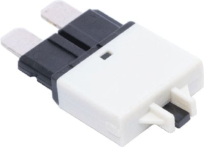Blue Sea 7067 ATO/ATC-Style Low Profile Circuit Breaker: 25A: White: 2/pk