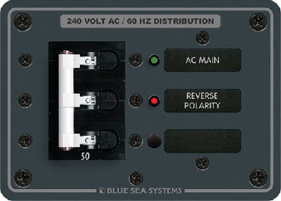 Blue Sea Systems AC 120/240V Main Circuit Breaker Panel