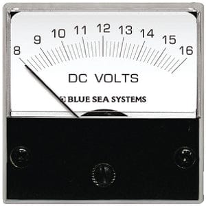 Blue Sea Systems 8028 DC Analog Voltmeter - 8-16V DC