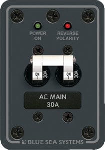 Blue Sea Systems AC Main Circuit Breaker Panel