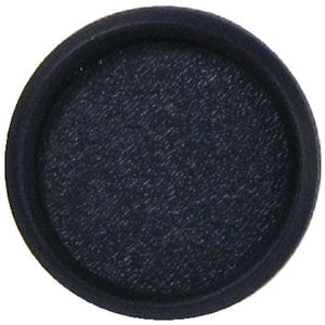 Faria Euro Black 2" Blank Gauge Fill