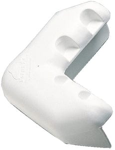 Dock Edge Corner Bumper With Hardware White