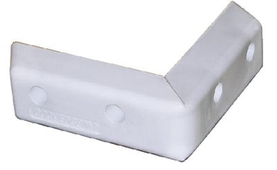 Dock Edge ProTect Corner HD 8" White PVC