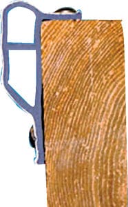 Dock Edge 1136F Economy Dock Guard Profile: 10' Roll: White