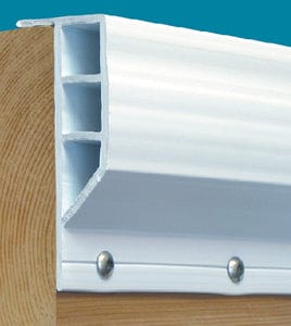 Dock Edge 1160F Full Face Profile: White: 16' Roll