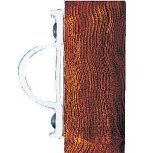 Dock Edge Standard "D" Profile White 16' Roll