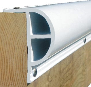 Dock Edge 1200F ProDock Commercial Grade Heavy P Profile: White: 8': 3/pk