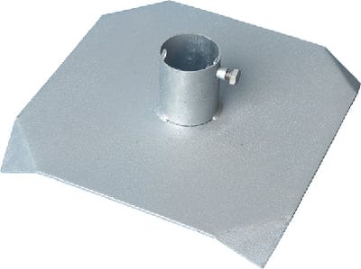 Dock Edge 94-102-F Bottom Pad: Galvanized