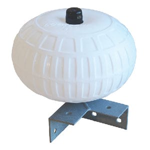 Dock Edge 95072F Inflatable Dock Wheel Corner Mount: 12" White