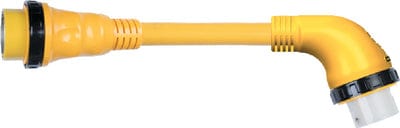 Marinco 1RPC Right Angle Adapter 50A: 125/250V