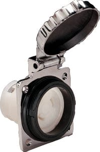 Marinco 303SSO 30 Amp Power Outlet Stainless Steel