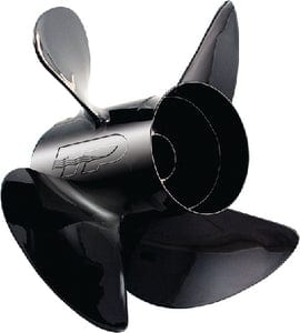 Turning Point Propellers 21431530 Hustler Propeller 13.5x15: 4-Blade Aluminum: RH Rotation (Standard)