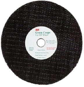 3M 019691 Green Corps Reinforced Grinding Wheel: 3": 5/pk