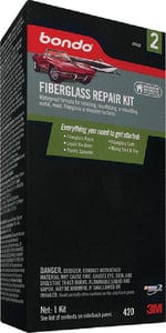 3M Bondo<sup>®</sup> Fiberglass Resin Repair Kit: Qt.: 6/case