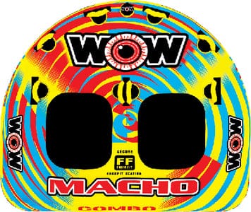 WOW Macho Towable: 1-2 Riders