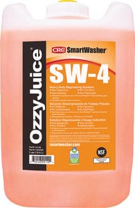 OzzyJuice<sup>®</sup> 14148 SW4 Heavy Duty Degreasing Solution: 5 Gal.