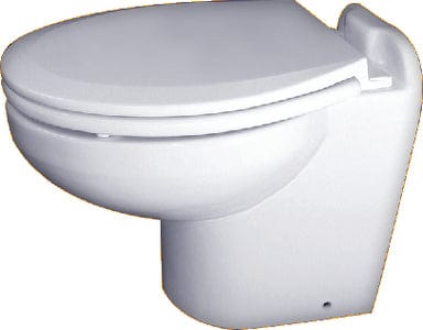 Raritan 230HF012 Marine Elegance™ Slant Back: Pressurized Fresh Water: Low Profile 12V Toilet: White
