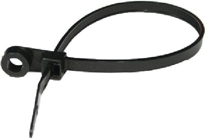 Pico 07076OPK Mounting Tab Cable Ties: Black: 14-1/2": 25/pk
