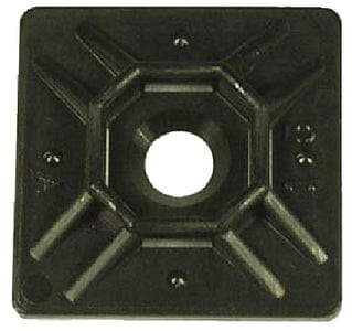 Pico 07081O36 Adhesive Cable Tie Mounting Pad: Black: 100/pk