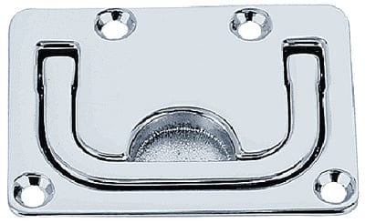 Flush Lifting Handle: Chrome/Bronze: Sm.