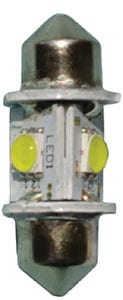 Dr. LED 9000586 Festoon Star™ 28-31mm LED Navigation Bulb: Red: 12V