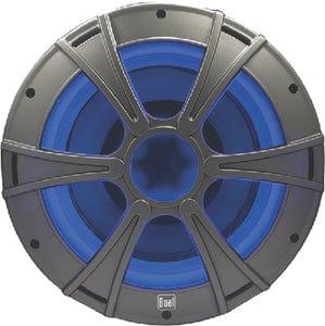 Dual Audio 10" Marine Subwoofer w/Illuminite™ LED Lighting: 1ea.