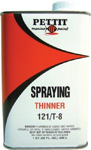 121/T-8 Spraying Thinner-Quart