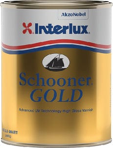 Interlux YVA500QTCA Schooner Gold Qt: 6/case