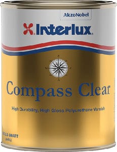 Interlux YVA502QTCA Compass Clear Varnish: Qt.: 6/case