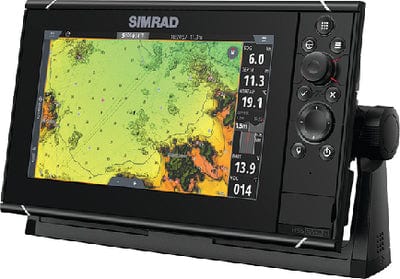 Simrad 00015402001 NSS EVO3S Multifunction Display (MFD): 9" w/C-MAP<sup>®</sup> US