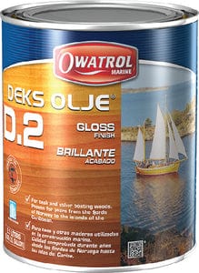 Owatrol Deks Olje: Gloss Finish: Qt.: 6/Case