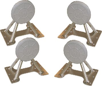 Weaver C1000REM Standard Dinghy Chocks: 4/pk