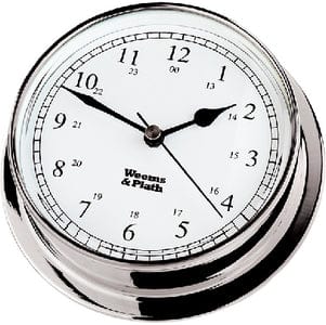 Weems & Plath WAP540500 Endurance™ Collection Clock: 4-7/8": Chrome