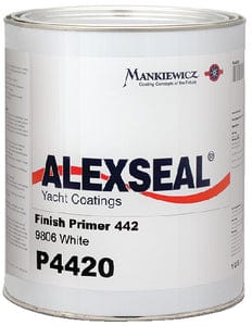 ALEXSEAL<sup>®</sup> Finish Primer 442: Base Material: White Qt.