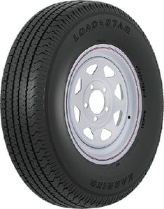 Loadstar ST Radial Tire and Wheel (Rim) Assembly ST175/80R-13 5 Hole C Ply