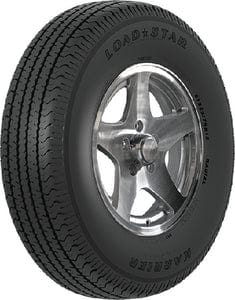 Loadstar ST Radial Tire and Wheel (Rim) Assembly ST205/75R-15 5 Hole C Ply