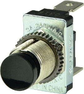 BEP 1001402 Momentary Contact Switch Off?(On): Black